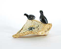 #131 ~ Inuit - Untitled - Birds with their Nests