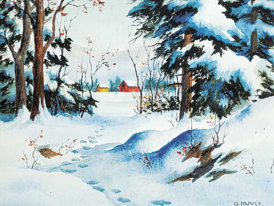 #42.2 ~ Jarvis - Untitled - Tracks in the Snow