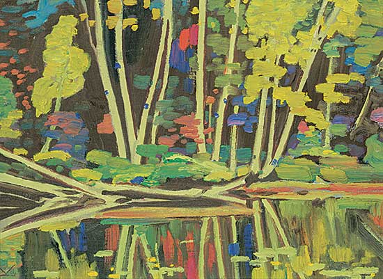 #45 ~ Kerr - Birches, Autumn Ontario