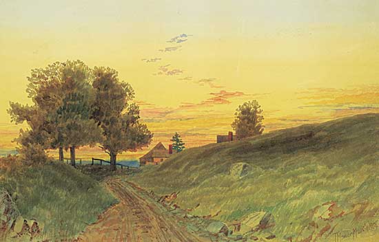 #60 ~ Martin - Untitled - Sunset on the Farm