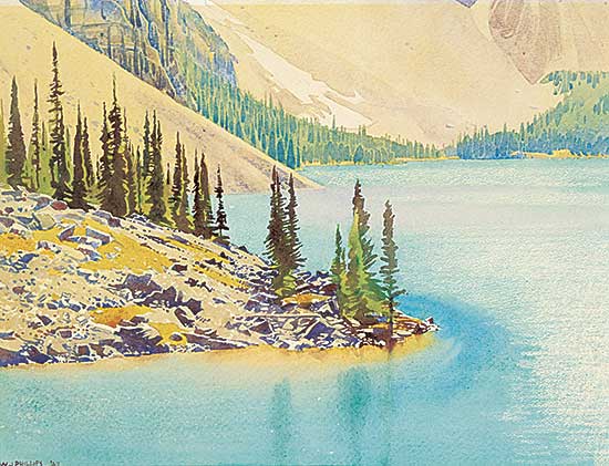 #77 ~ Phillips - Untitled - Glacial Moraine