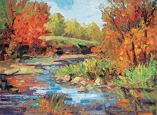 #94 ~ Tatossian - Untitled - Autumnal Stream