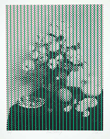 #203 ~ Cran - Green Still Life  #Proof