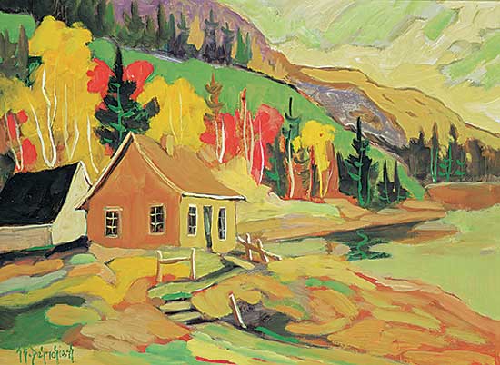 #419 ~ Desrosiers - Untitled - Summer Cottage