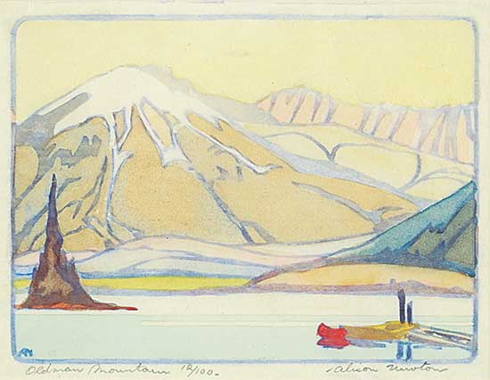 #455 ~ Newton - Oldman Mountain  #12/100