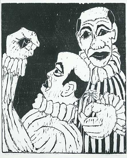 #470 ~ Snow - Two Clowns  #AP