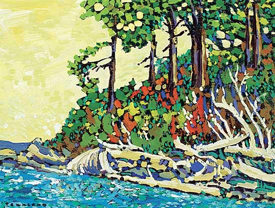 #476 ~ Townsend - My Beach at Nanoose Bay, B.C.