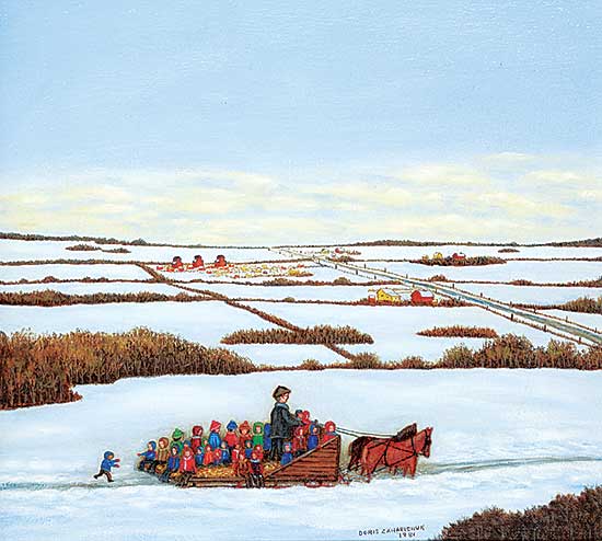 #483 ~ Zaharichuk - Untitled - The Sleigh Ride