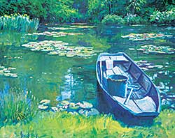 #34 ~ Hedrick - Untitled - Monet's Pond