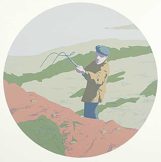 #1241 ~ Savage - Figure with Pitchfork  #28/38
