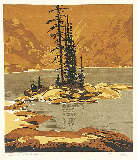 #1286 ~ Weber - Miller Lake, Mt. Revelstoke  #30/45