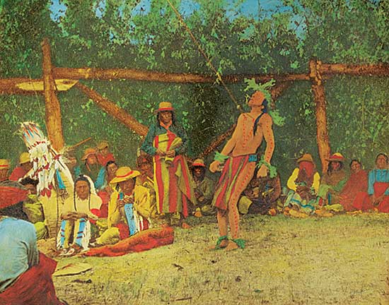 #1371 ~ Wilson - Untitled - Sun-Dance Ceremony