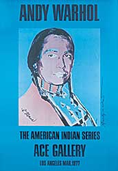 #1284 ~ Warhol - The American Indian Series, Ace Gallery, Los Angeles
