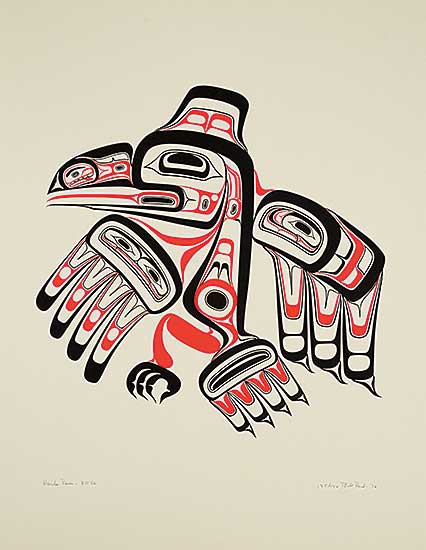#1546 ~ Reid - Haida Raven #119/450