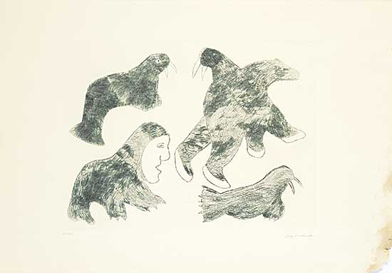 #1618 ~ Ragee - Untitled - Four Figures  #50/50