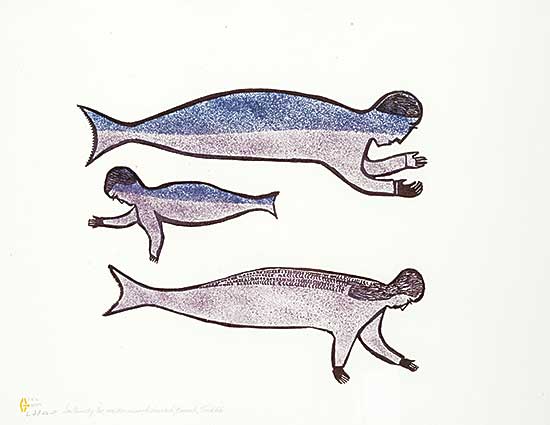 #1656 ~ Mamnguqsualuk - Sea Family  #8/45