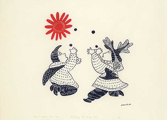 #1659 ~ Nanogak - Worshipping the Rising Sun  #42/50