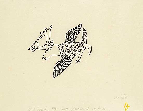 #1670 ~ Nuilaalik - Bird Spirit  #27/50