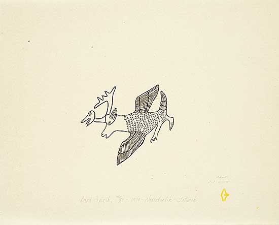 #1671 ~ Nuilaalik - Bird Spirit  #36/50
