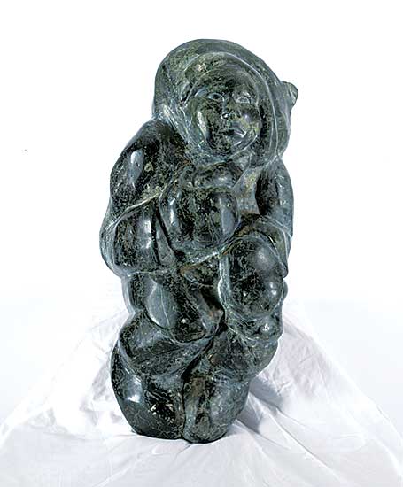 #1690 ~ School - Untitled - Seated Grandmother