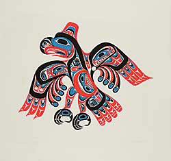 #1547 ~ Reid - Haida Thunderbird - Skiamsm  #99/195