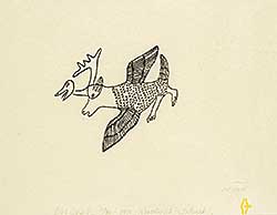 #1670 ~ Inuit - Bird Spirit  #27/50