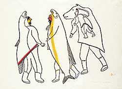 #1768 ~ Inuit - Friendly Spirits  #24/50
