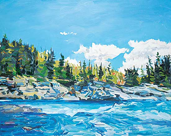 #25.1 ~ Christopher - Down Stream to Bow Falls