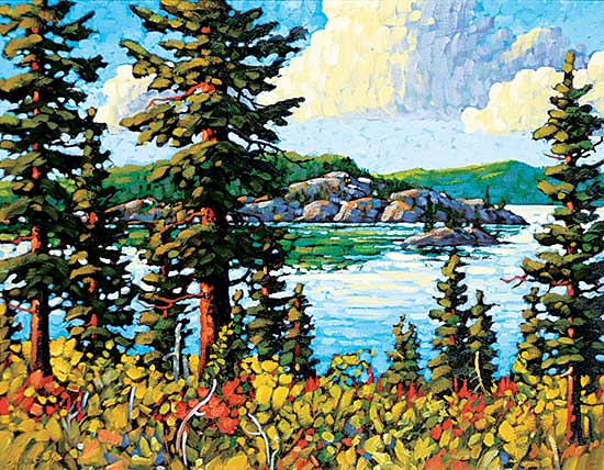 #26 ~ Charlesworth - Fireweed, Prelude Lake