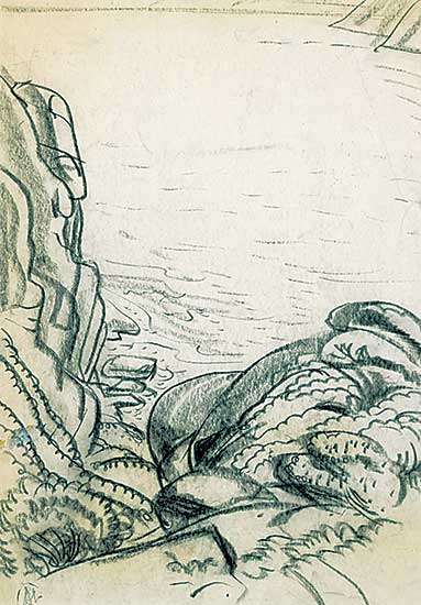 #78 ~ Lismer - Rocky Shoreline