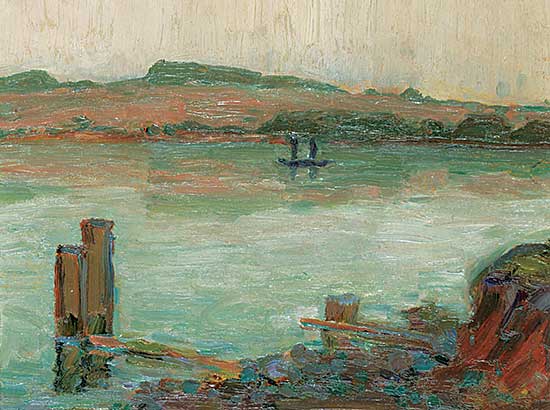 #98 ~ Robertson - Untitled - On the St. Lawrence