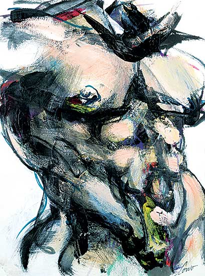 #203 ~ Corno - Untitled - Figure Study