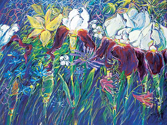 #220 ~ Posyniak - Untitled - Down in the Garden