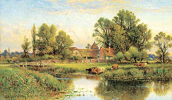 #308 ~ Glendening - Untitled - At River's Edge
