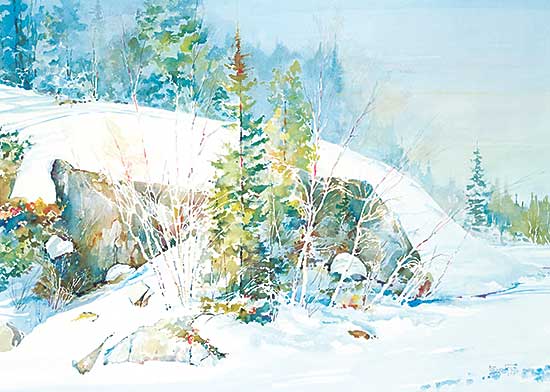 #464 ~ Matousek - Shoreline in Winter