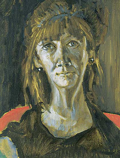 #469 ~ McInnis - Untitled - Woman at Night