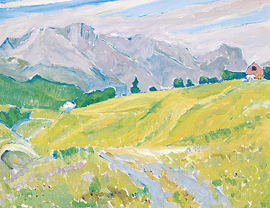 #470 ~ McInnis - Untitled - Dirt Road Near Waterton, AB