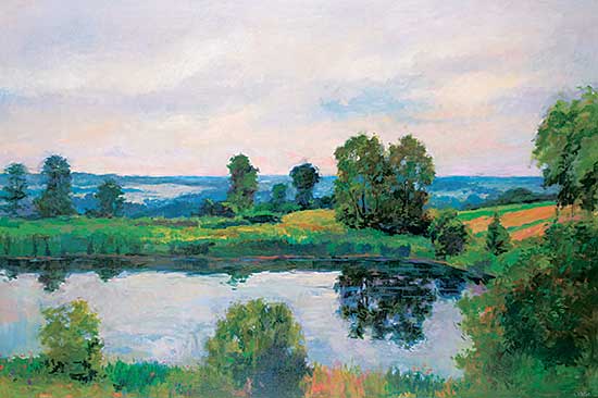 #488 ~ Petkov - Untitled - Early Morning Pond