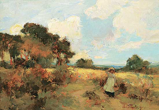 #495 ~ Proctor - Untitled - Girl in the Field