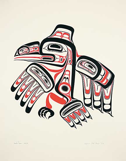 #500 ~ Reid - Haida Raven #116/450