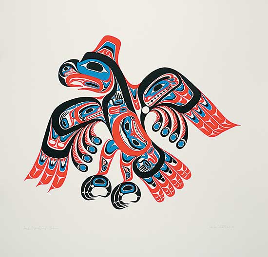 #505 ~ Reid - Haida Thunderbird - Skiamsm  #100/195