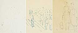 #78.1 ~ Lismer - 3 Sketches in One Frame