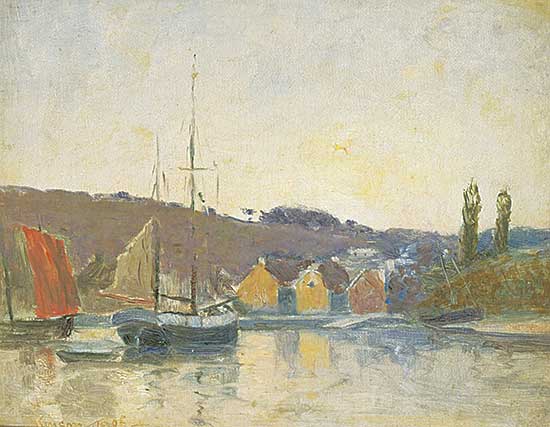 #1006 ~ Atkinson - The Port of Pont Avon, France
