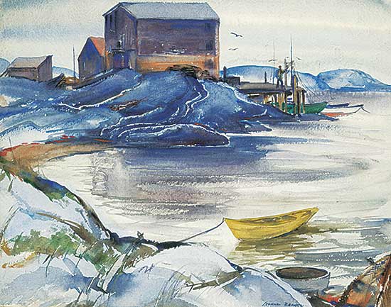 #1025 ~ Brooks - Blue Rocks, Nova Scotia