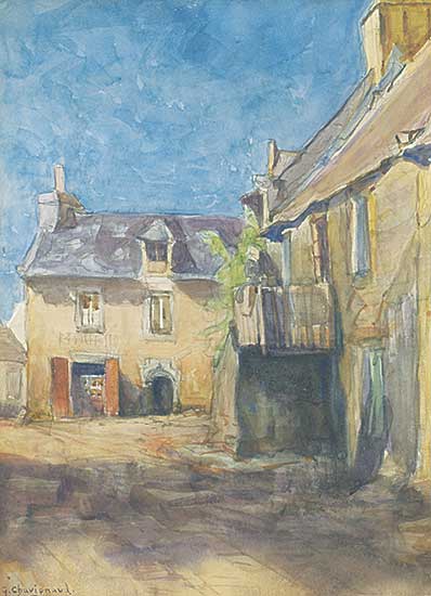 #1052 ~ Chavignaud - Untitled - French Village
