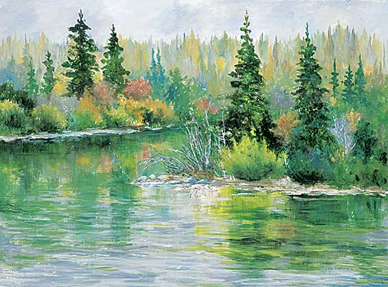 #1056 ~ Chrones - Untitled - Reflections on a Spring River