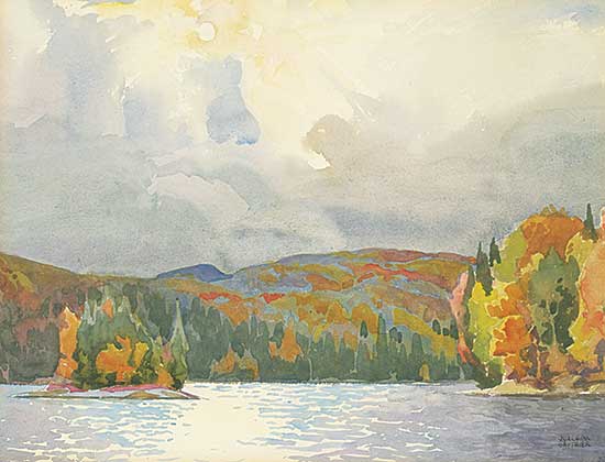#1120 ~ Gauthier - Untitled - Glimmering Lake
