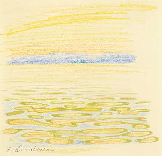 #1186 ~ Lindner - Lake with Water Pattern AP #39
