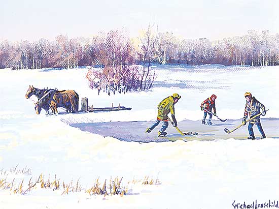 #1191 ~ Lonechild - Untitled - Hockey Night in Canada