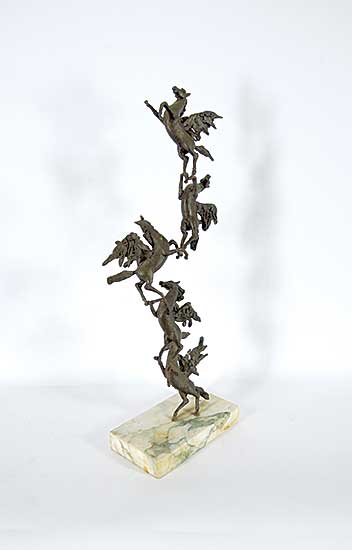 #1195 ~ Lutkenhaus - Untitled - Pegasus Ascending